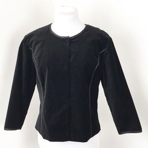 BEHNAZ SARAFPOUR for TARGET Women’s Black Velvet Jacket Sz‎ XL